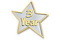 Star Service Award Pin - 3 Yr